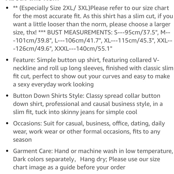 Formal Button down Blouse - Picture 8 of 8